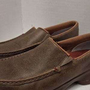 Twisted X Brown Slip-On Crossover EVA Bomber Moccasin Loafers MIE0001